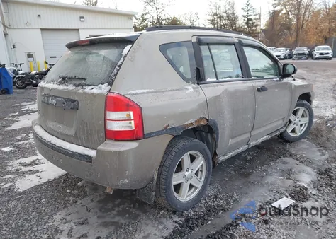 2007 Jeep Compass Sport from USA, damaged, VIN 1J8FF47W27D185674